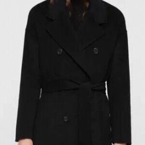 All Saints Maddison Double-Breasted Coat